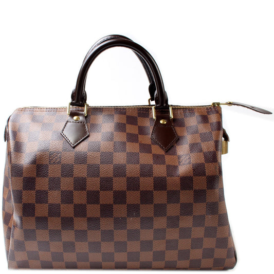 Louis Vuitton Speedy 30 Ebene Damier Handbag Ebene 23