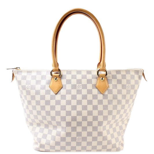 Louis Vuitton Saleya Azur MM Damier Handbag Azur 8