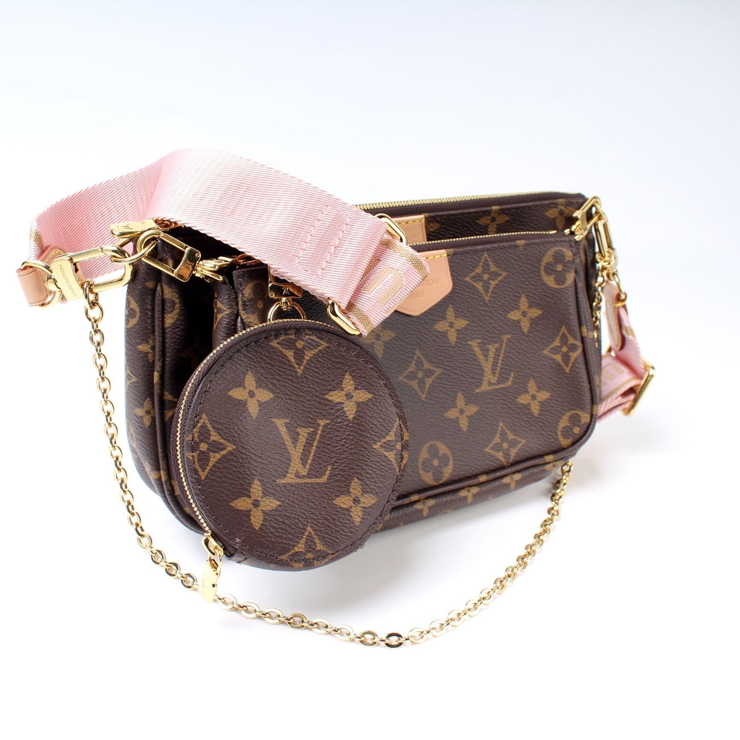Louis Vuitton Multi Pochette Monogram Clutch Bag Monogram 2