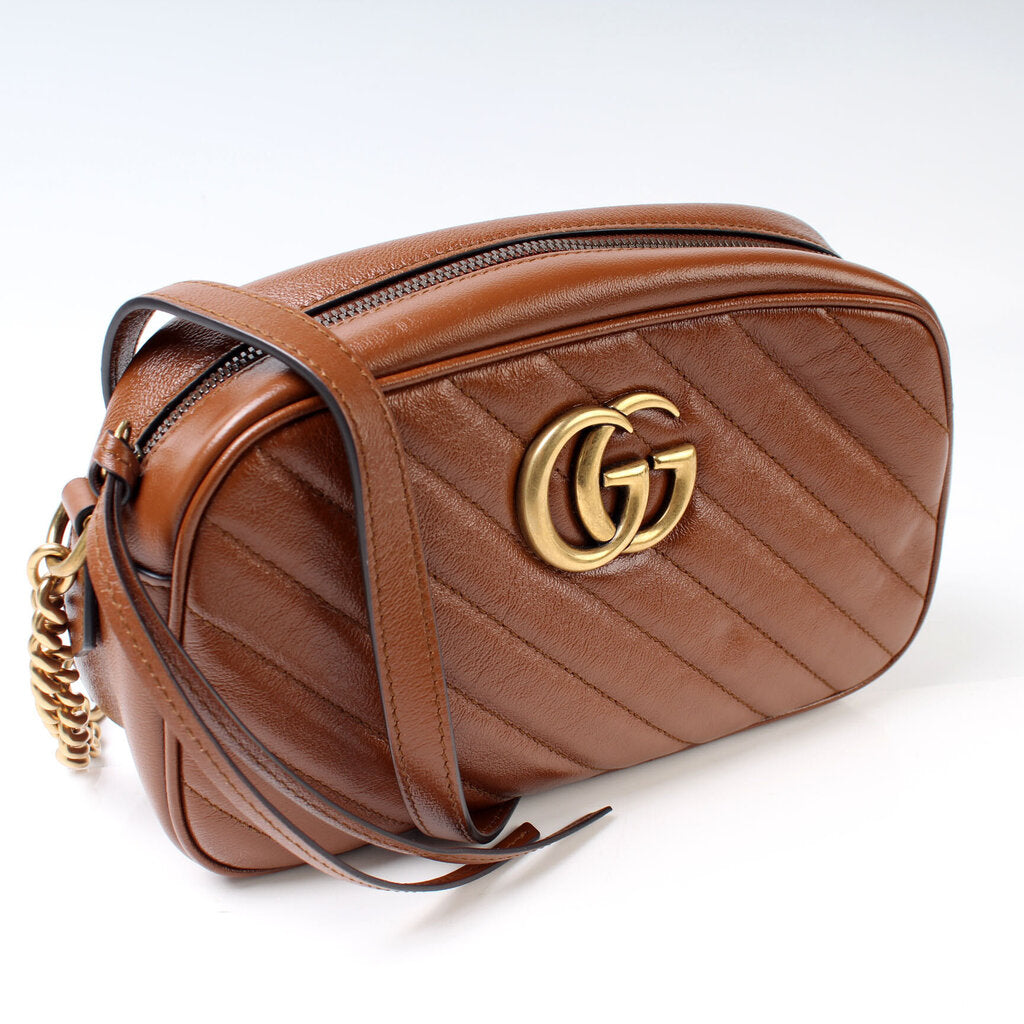 Gucci Marmont Camera Leather Small Crossbody Bag Camera 11