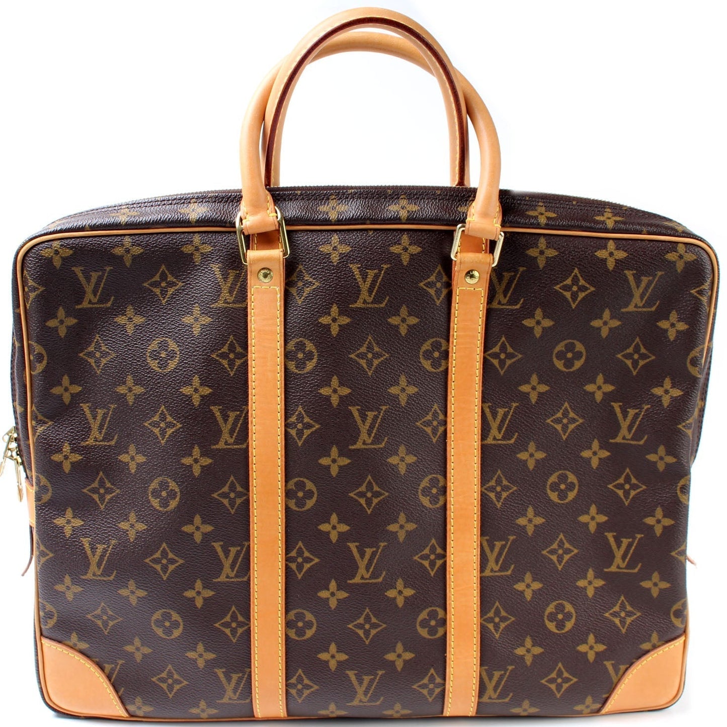 Louis Vuitton Porte Documents Voyage Monogram Handbag