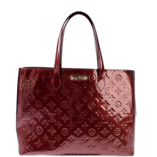 Louis Vuitton Wilshire MM Vernis Handbag