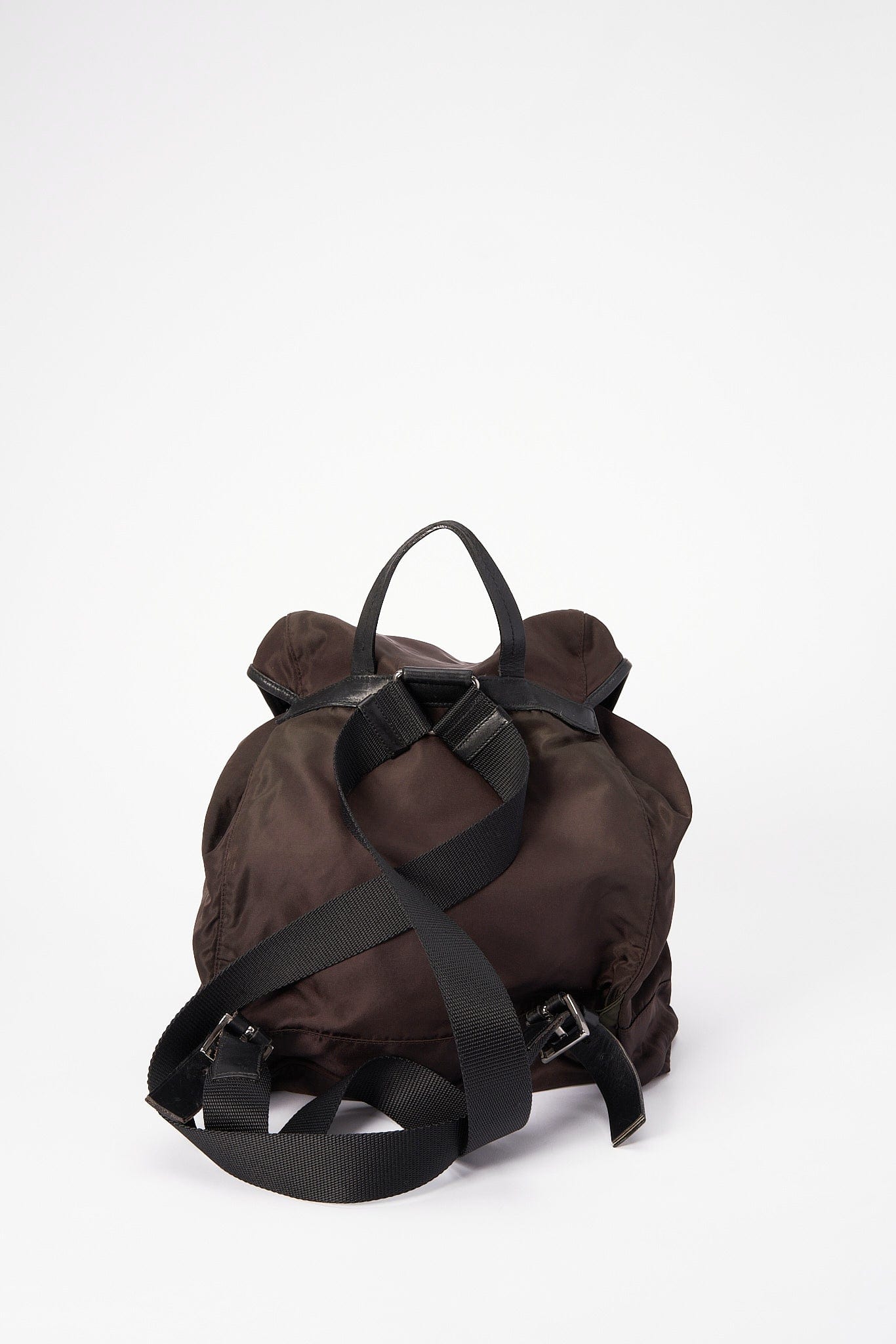 Prada Backpack Nylon Brown