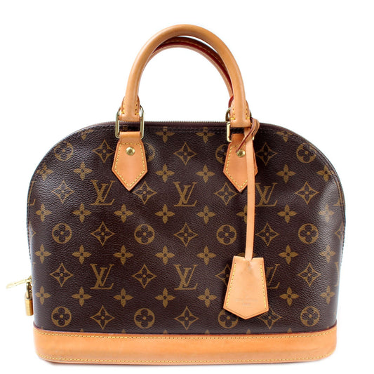 Louis Vuitton Alma PM Newer Monogram Handbag