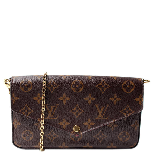Louis Vuitton Pochette Felicie Monogram Clutch Bag Monogram 39