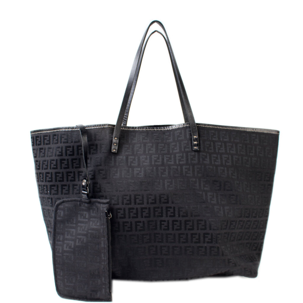 Fendi 8Bh005 Zucchino Soft Tote Bag