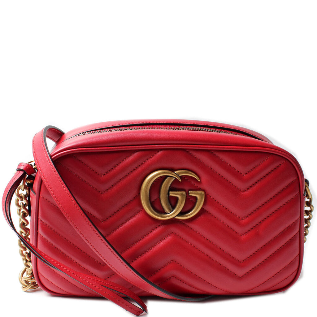 Gucci Marmont Camera Leather Small Crossbody Bag Camera 16