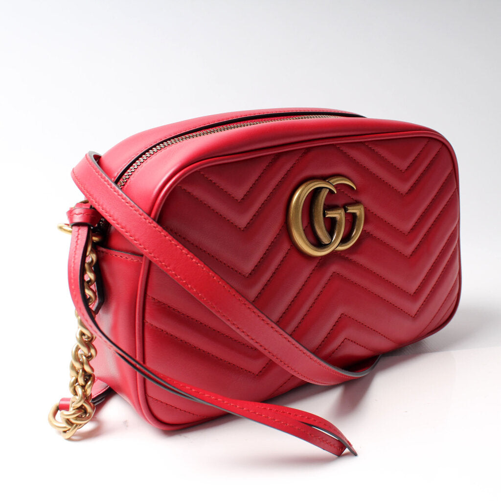 Gucci Marmont Camera Leather Small Crossbody Bag Camera 16