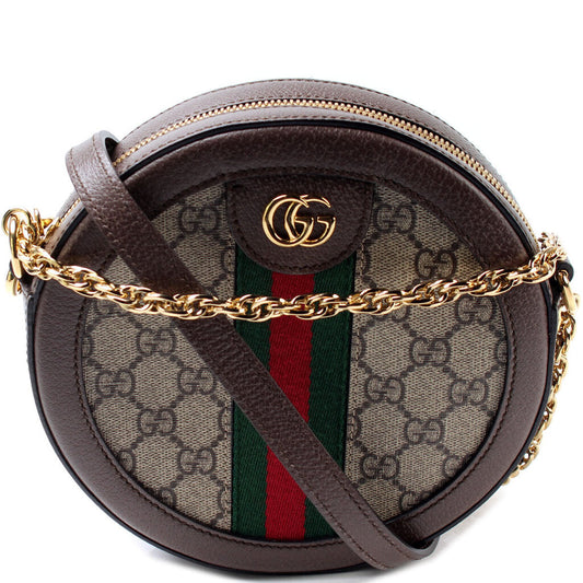 Gucci Ophidia GG Round Small Crossbody Bag