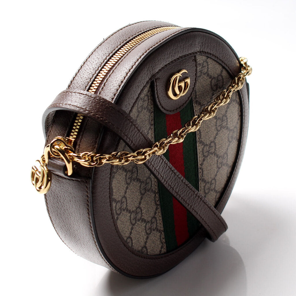 Gucci Ophidia GG Round Small Crossbody Bag