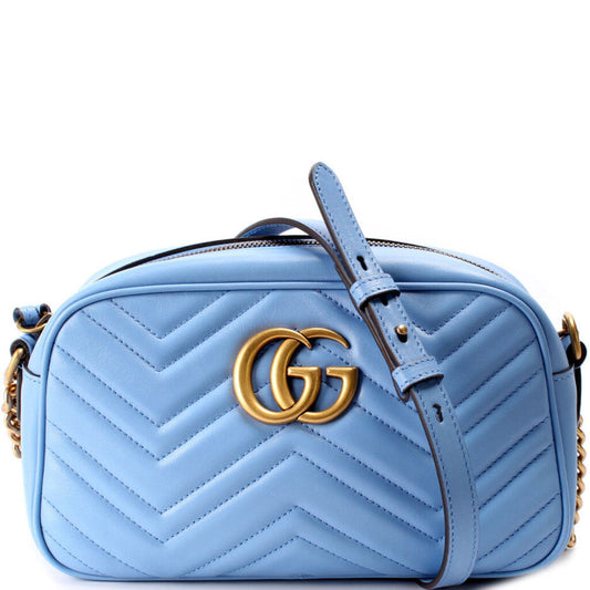 Gucci Marmont Camera Leather Small Crossbody Bag Camera 17