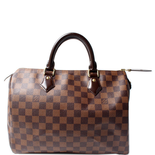 Louis Vuitton Speedy 30 Ebene Damier Handbag Ebene 27