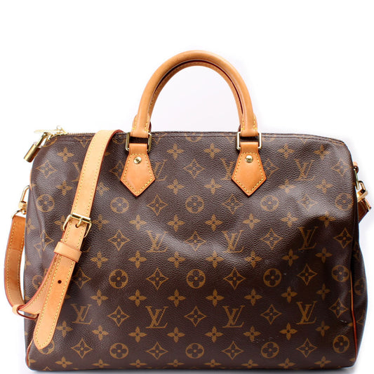 Louis Vuitton Speedy 35 Bandouliere Monogram Handbag
