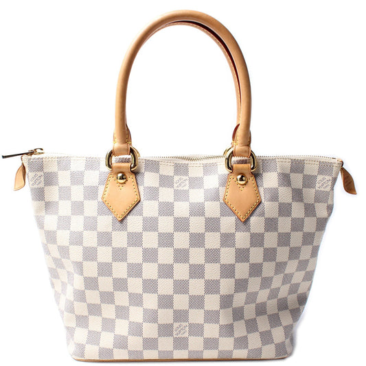 Louis Vuitton Saleya Azur PM Damier Handbag Azur 5
