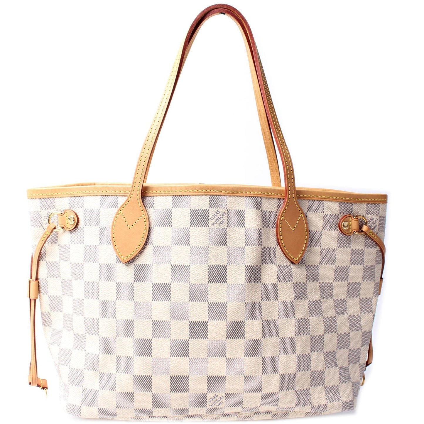 Louis Vuitton Neverfull PM Azur Damier Tote Bag Azur 3