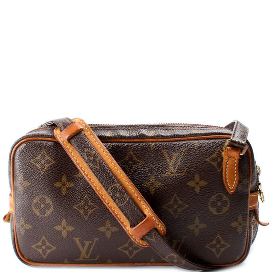 Louis Vuitton Pochette Marly Bandouliere Monogram Clutch Bag Monogram 2