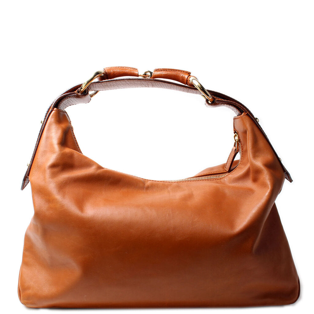 Gucci Horsebit Leather Shoulder Bag Hobo 3