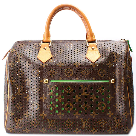 Louis Vuitton Speedy 30 Perforated Monogram Handbag