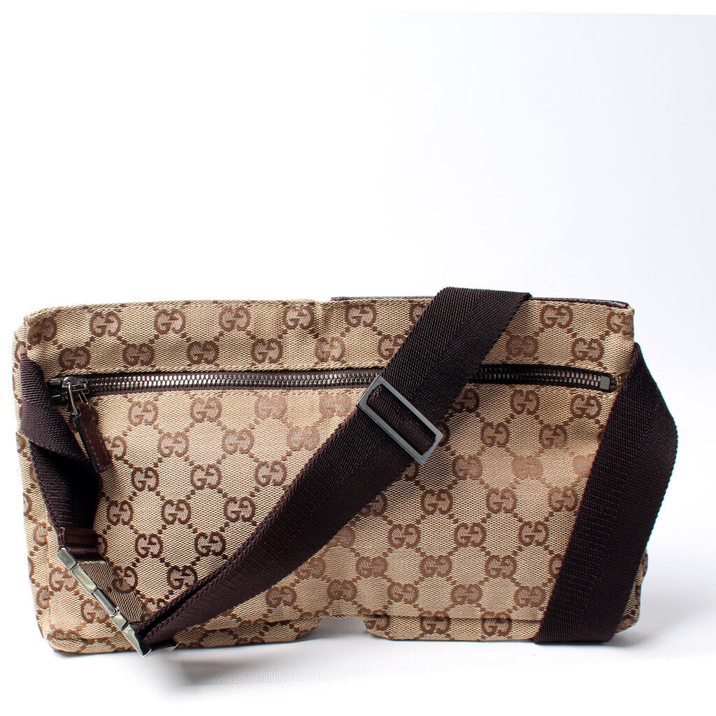 Gucci GG Waist Canvas Travel Bag 14