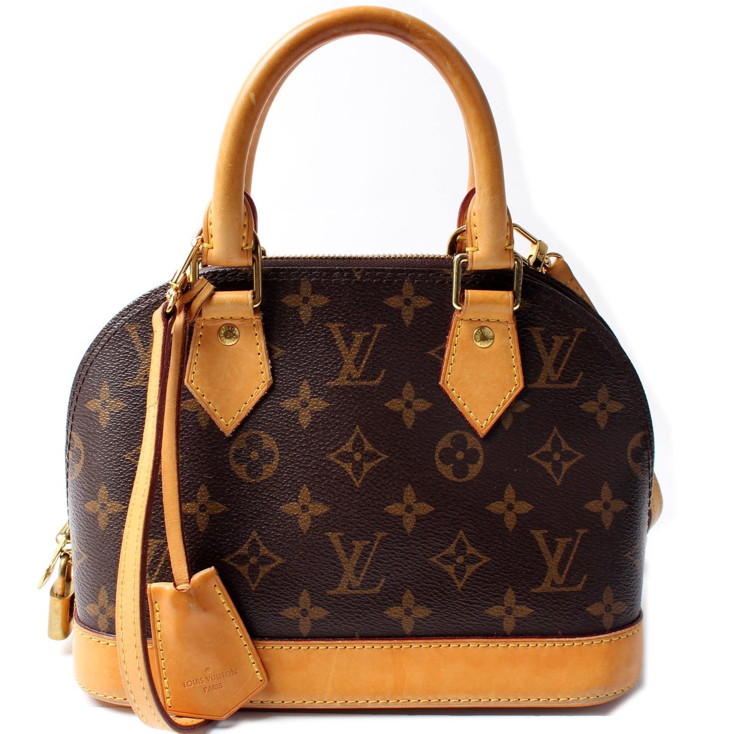 Louis Vuitton Alma BB Monogram Handbag Monogram 9