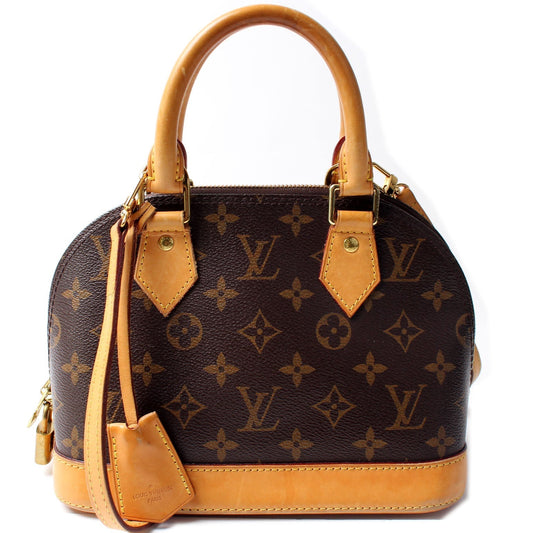 Louis Vuitton Alma BB Monogram Handbag Monogram 9