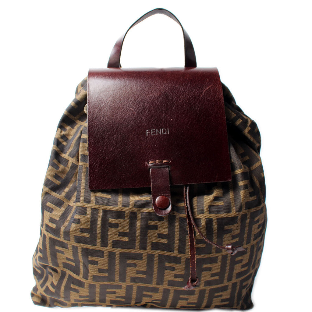 Fendi Zucca Backpack Bag Small