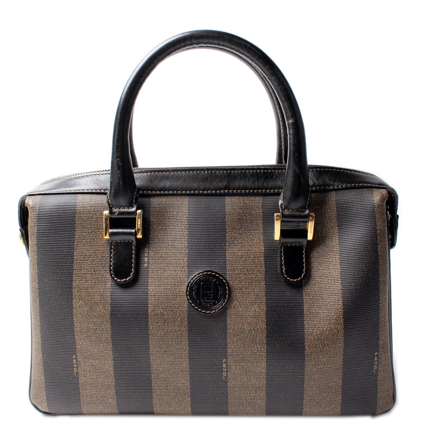 Fendi Pequin Doctor Bag Small Travel Bag