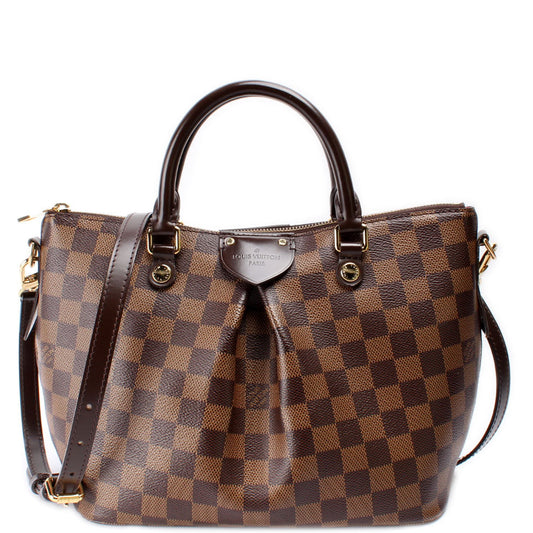 Louis Vuitton Siena Ebene PM Damier Handbag Ebene 4
