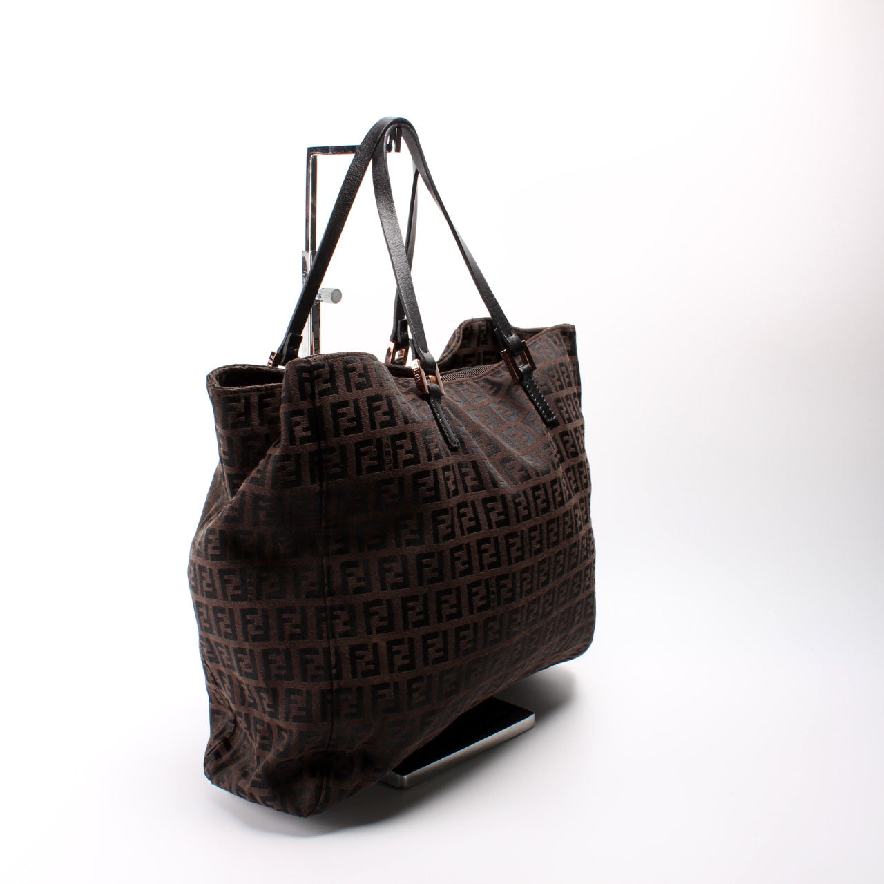 Fendi 8Bh019 Zucchino Tote Bag Small