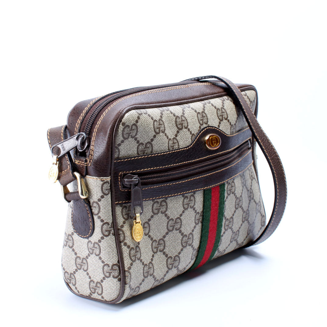 Gucci GG Canvas Crossbody Bag