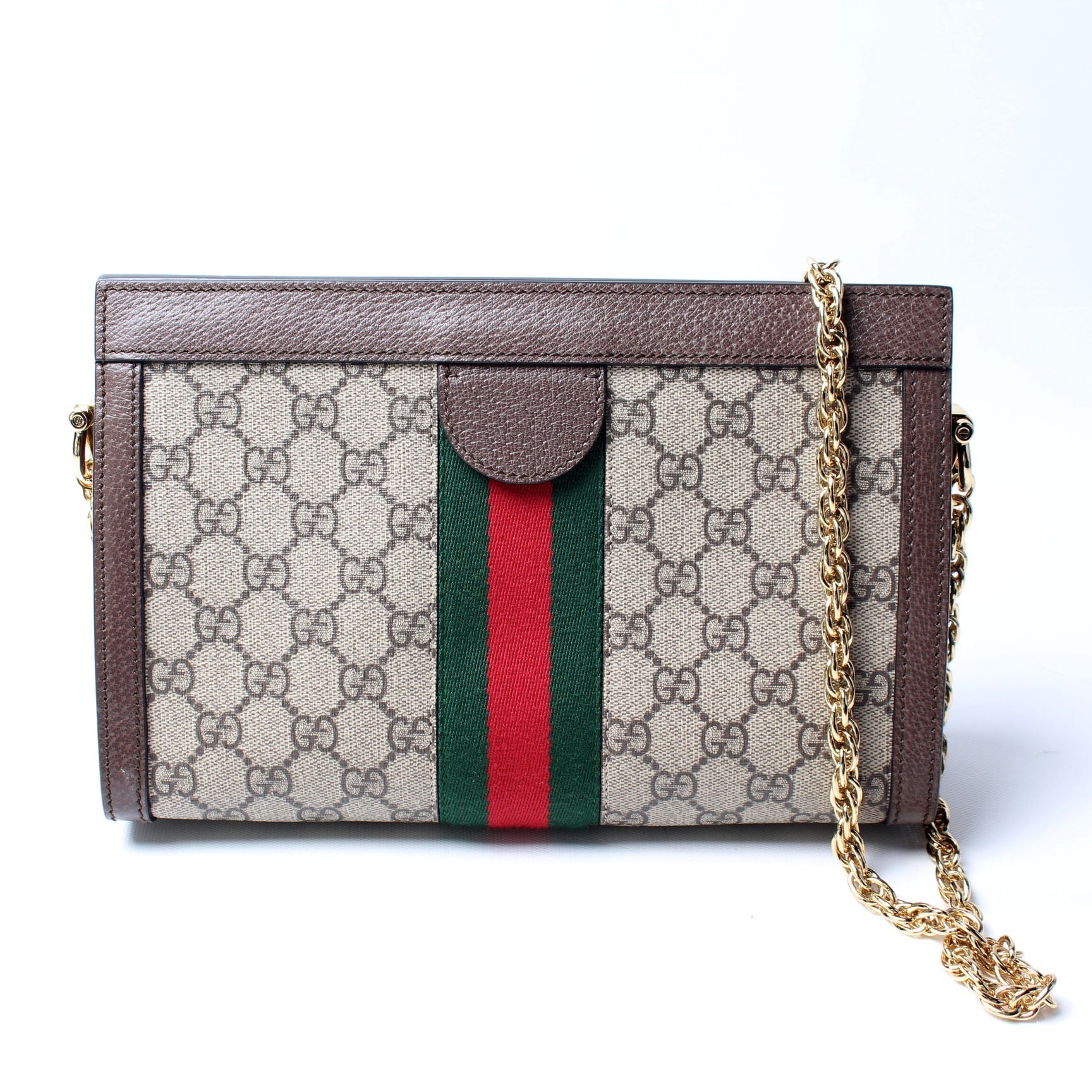 Gucci GG Supreme Ophidia Small Chain Travel Bag Chain 5