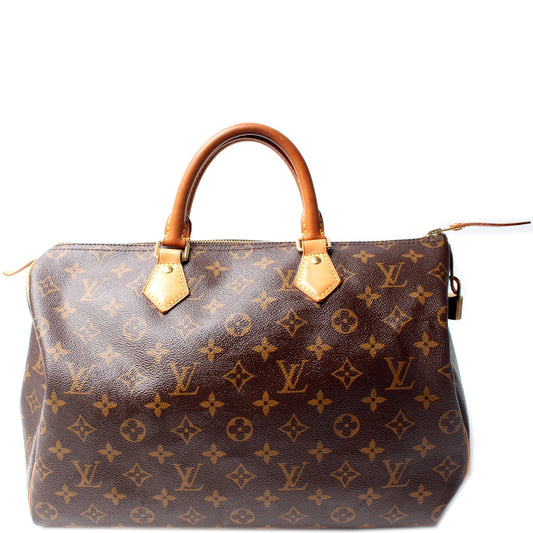 Louis Vuitton Speedy 35 Monogram Handbag Monogram 27