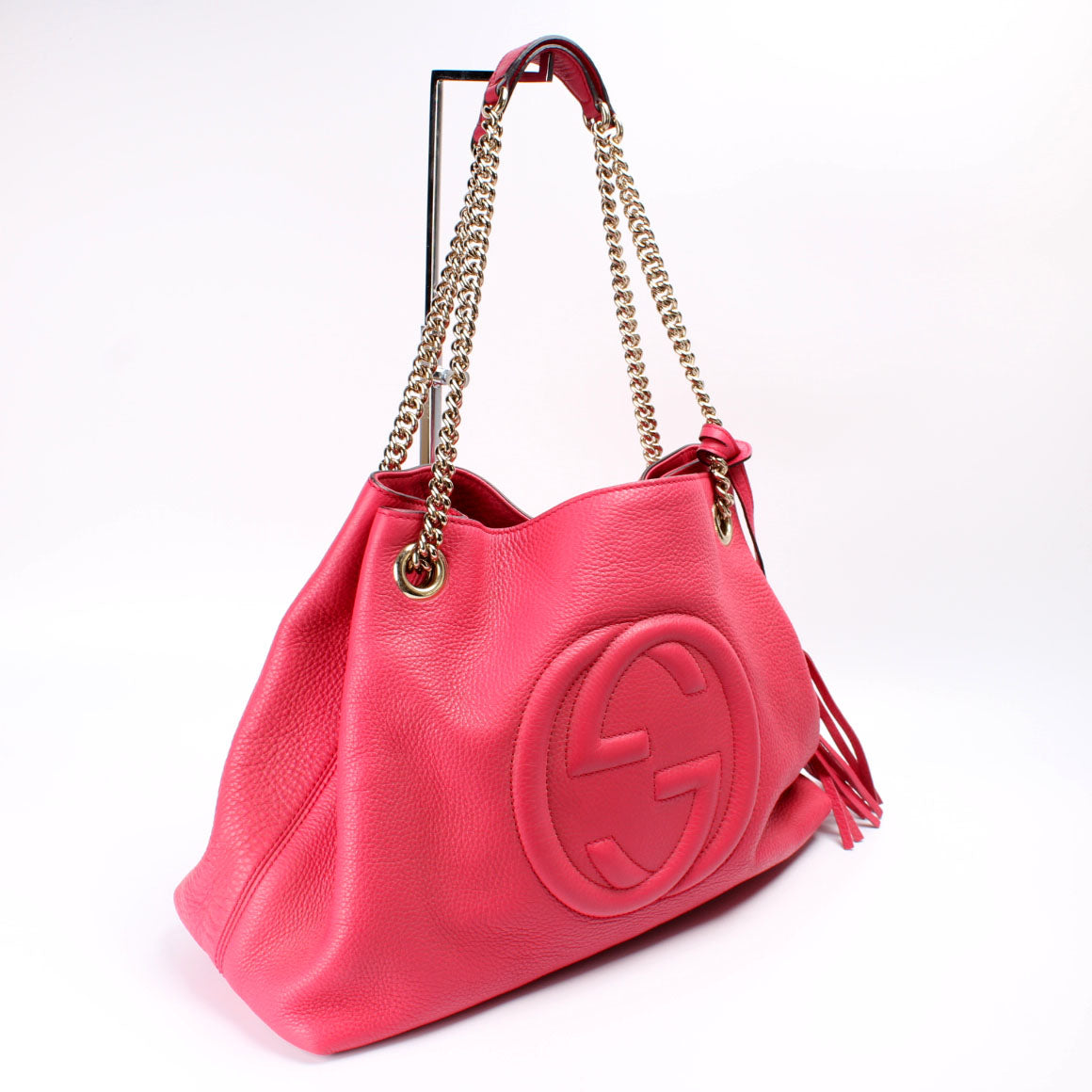 Gucci Soho Leather Medium Shoulder Bag Medium 14