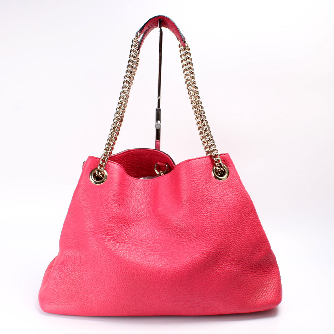 Gucci Soho Leather Medium Shoulder Bag Medium 14
