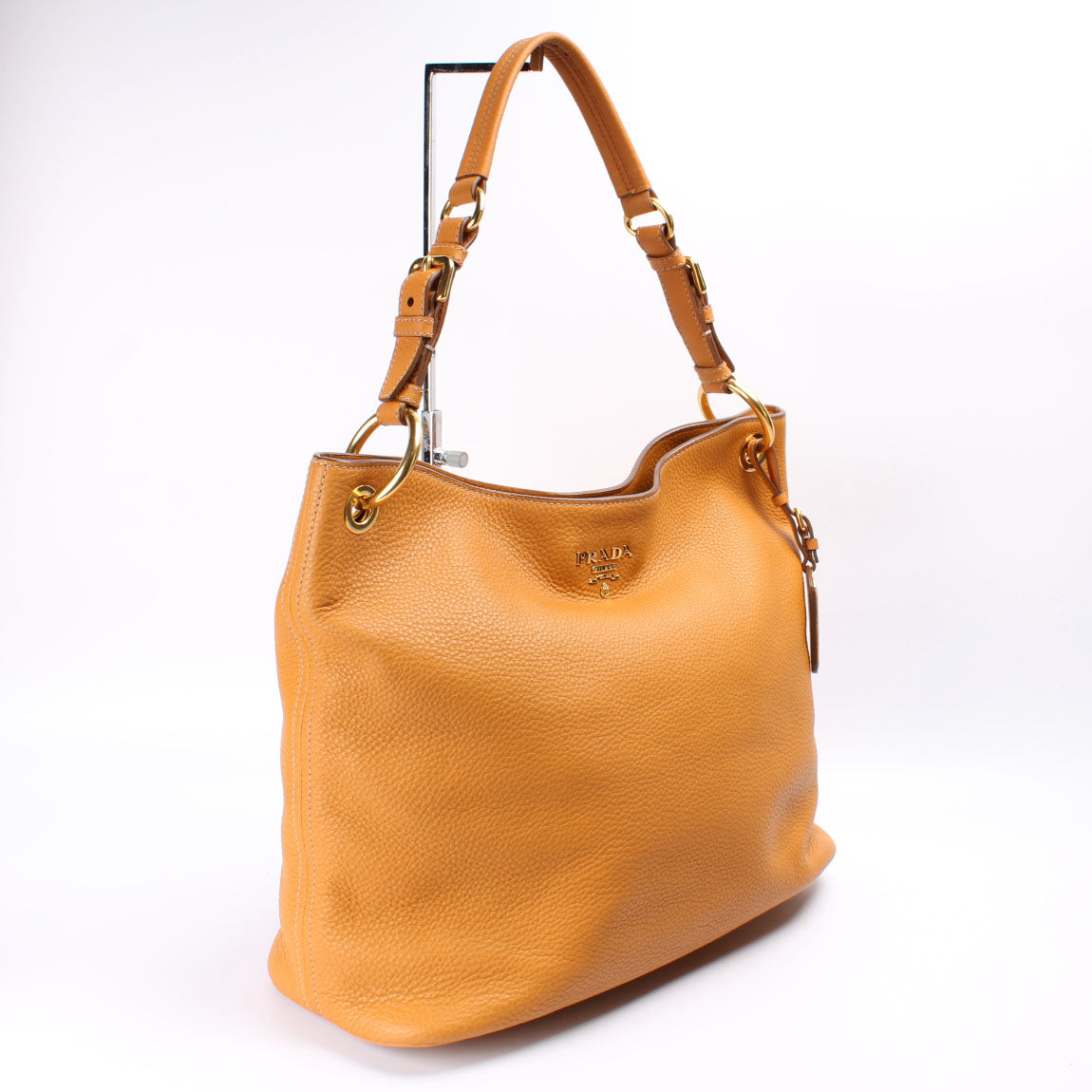 Prada Vitello Daino Hobo Bag Large Travel Bag