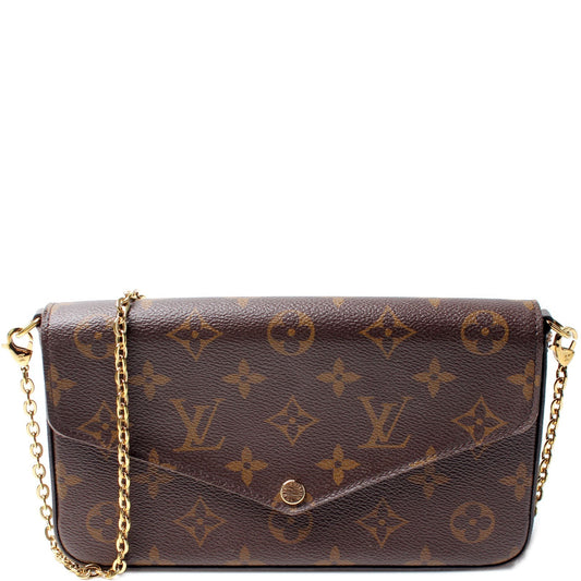 Louis Vuitton Pochette Felicie Monogram Clutch Bag Monogram 44