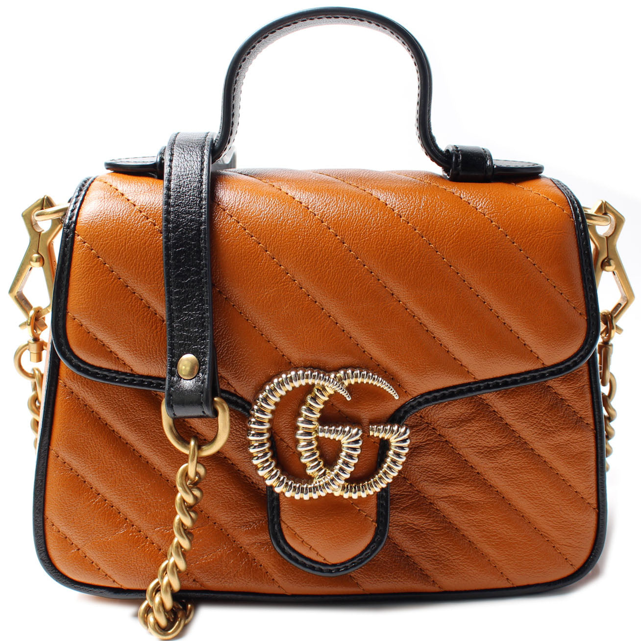 Gucci Marmont Mini Top Handle Travel Bag