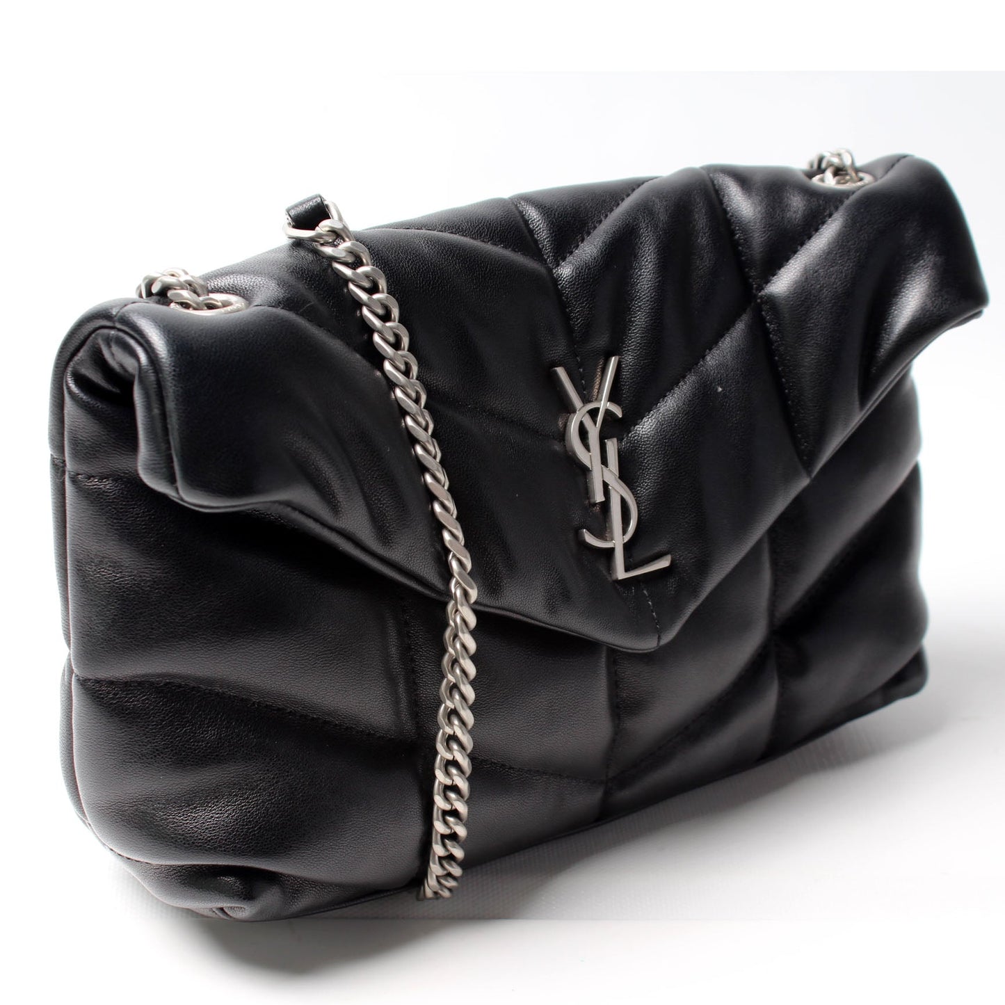 YSL Saint Laurent Loulou Puffer Bag Toy Travel Bag Toy Puffer 620333