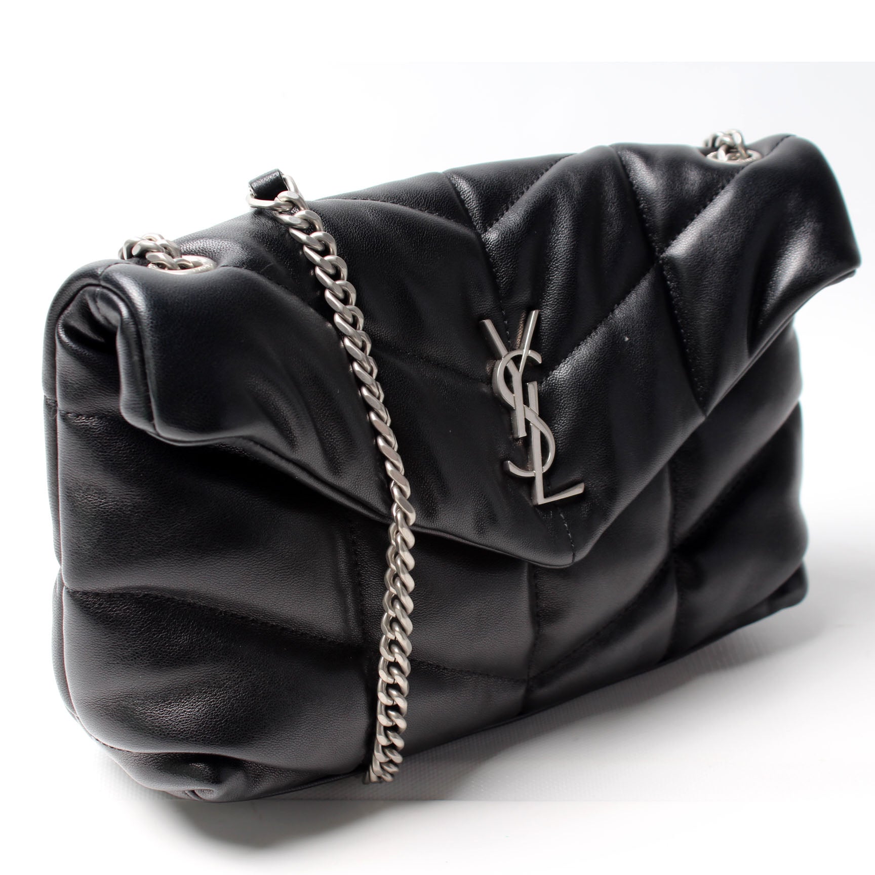 YSL Saint Laurent Loulou Puffer Bag Toy Travel Bag Toy Puffer 620333