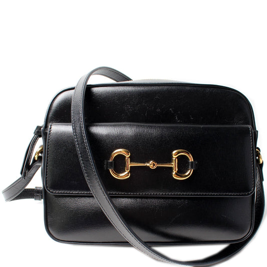 Gucci Horsebit Leather Shoulder Bag Shoulder Bag