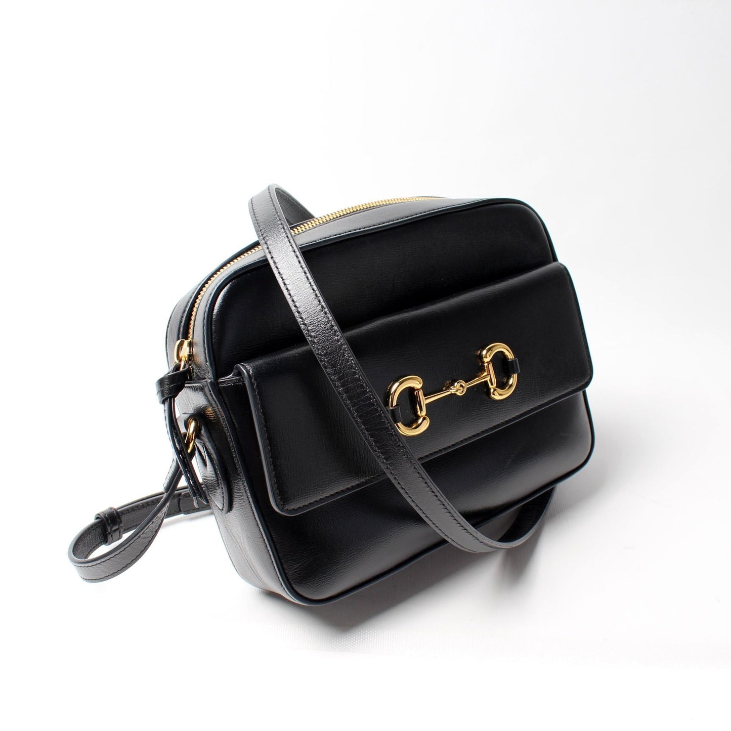 Gucci Horsebit Leather Shoulder Bag Shoulder Bag