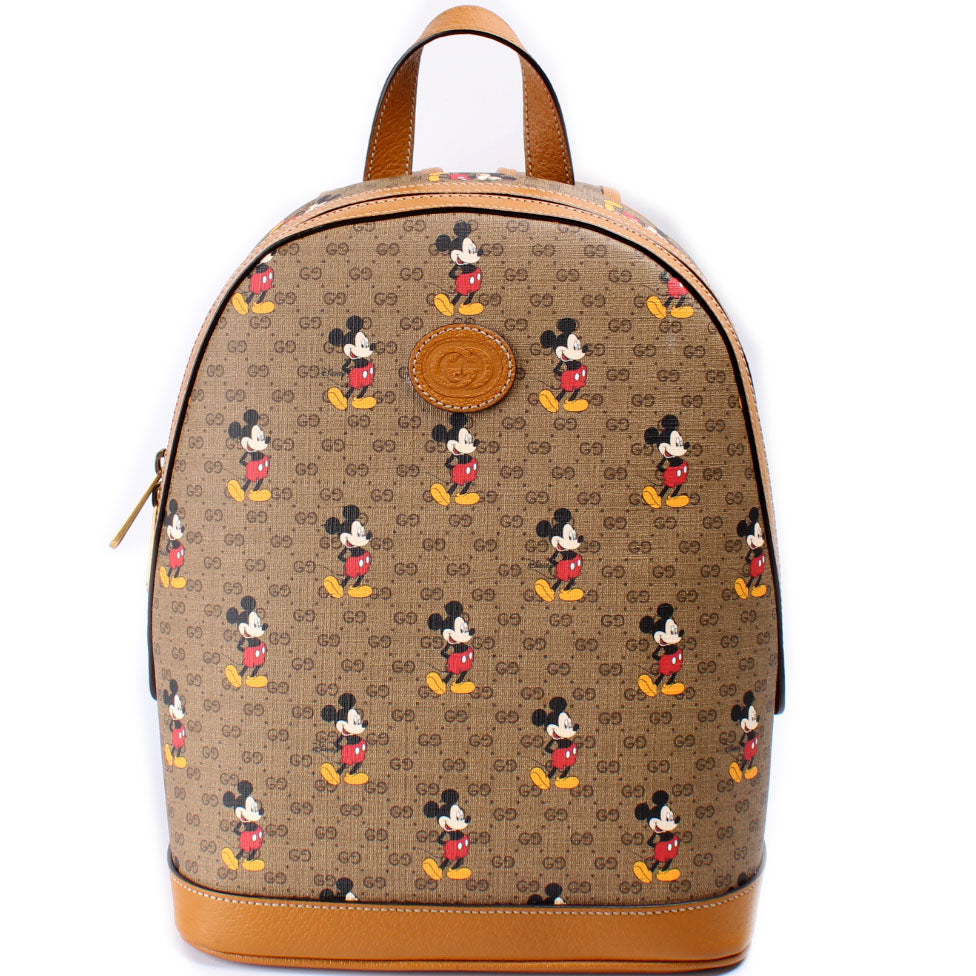 Gucci Disney x Mickey GG Supreme Small Backpack Backpack Small
