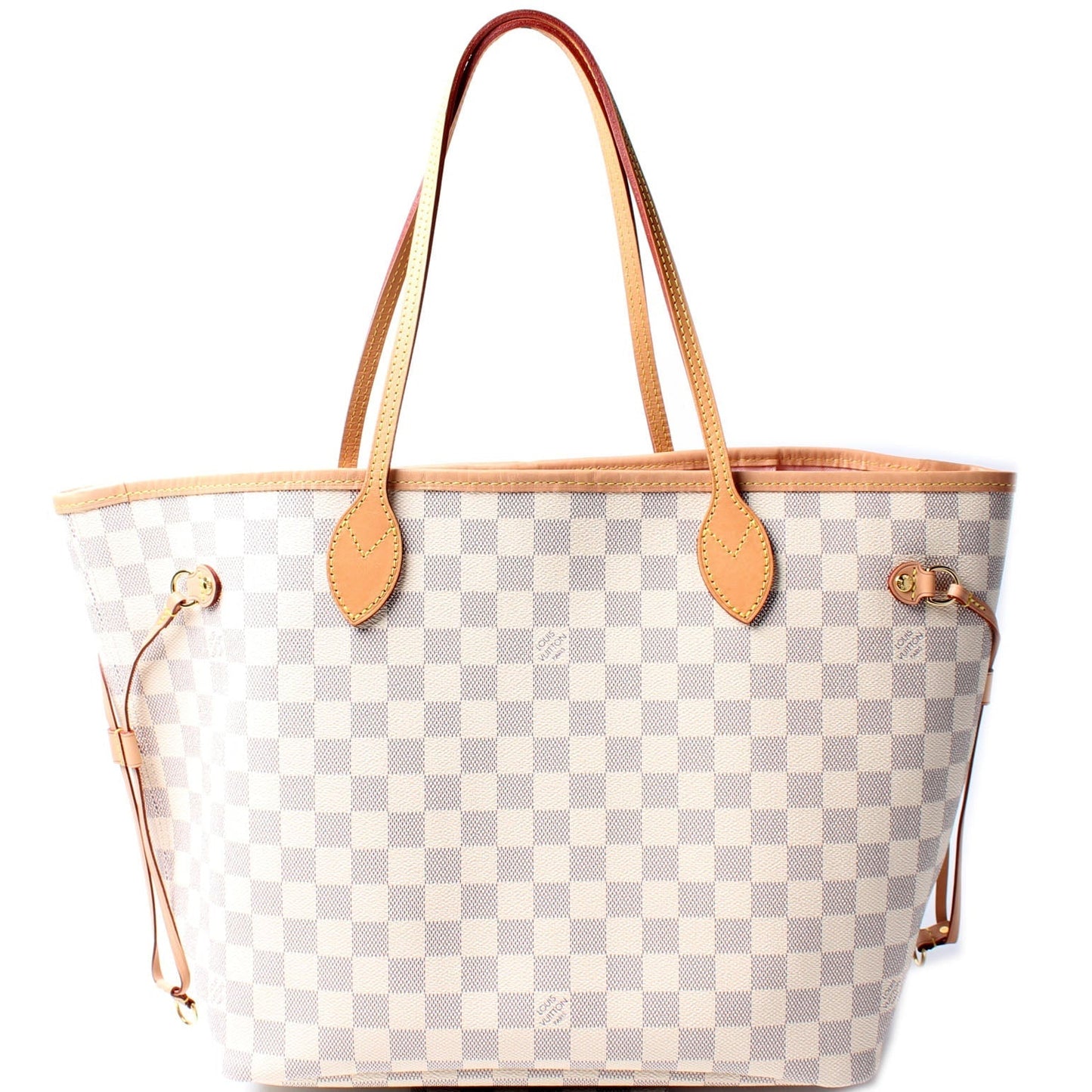 Louis Vuitton Neverfull MM Azur Damier Tote Bag Azur 52