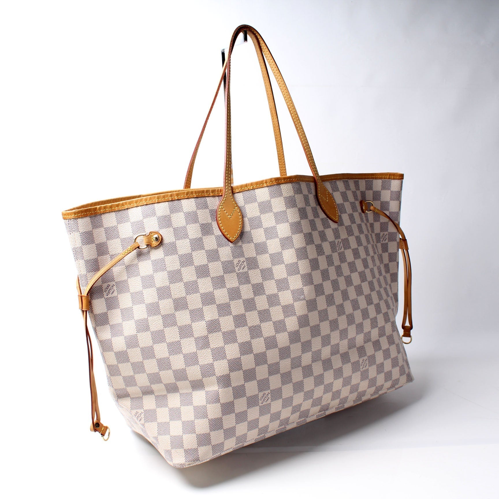 Louis Vuitton Neverfull GM Azur Damier Tote Bag Azur 15