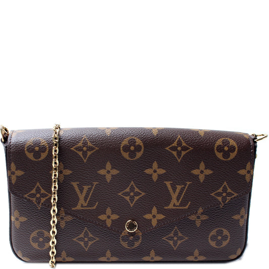 Louis Vuitton Pochette Felicie Monogram Clutch Bag Monogram 47