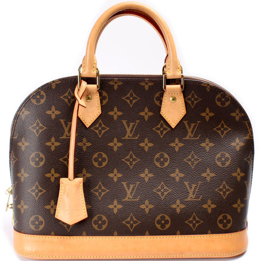 Louis Vuitton Alma PM Newer Monogram Handbag Newer 3