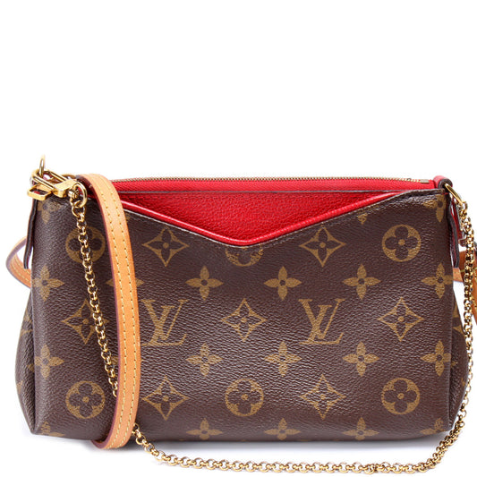 Louis Vuitton Pallas Monogram Clutch Bag Monogram 8