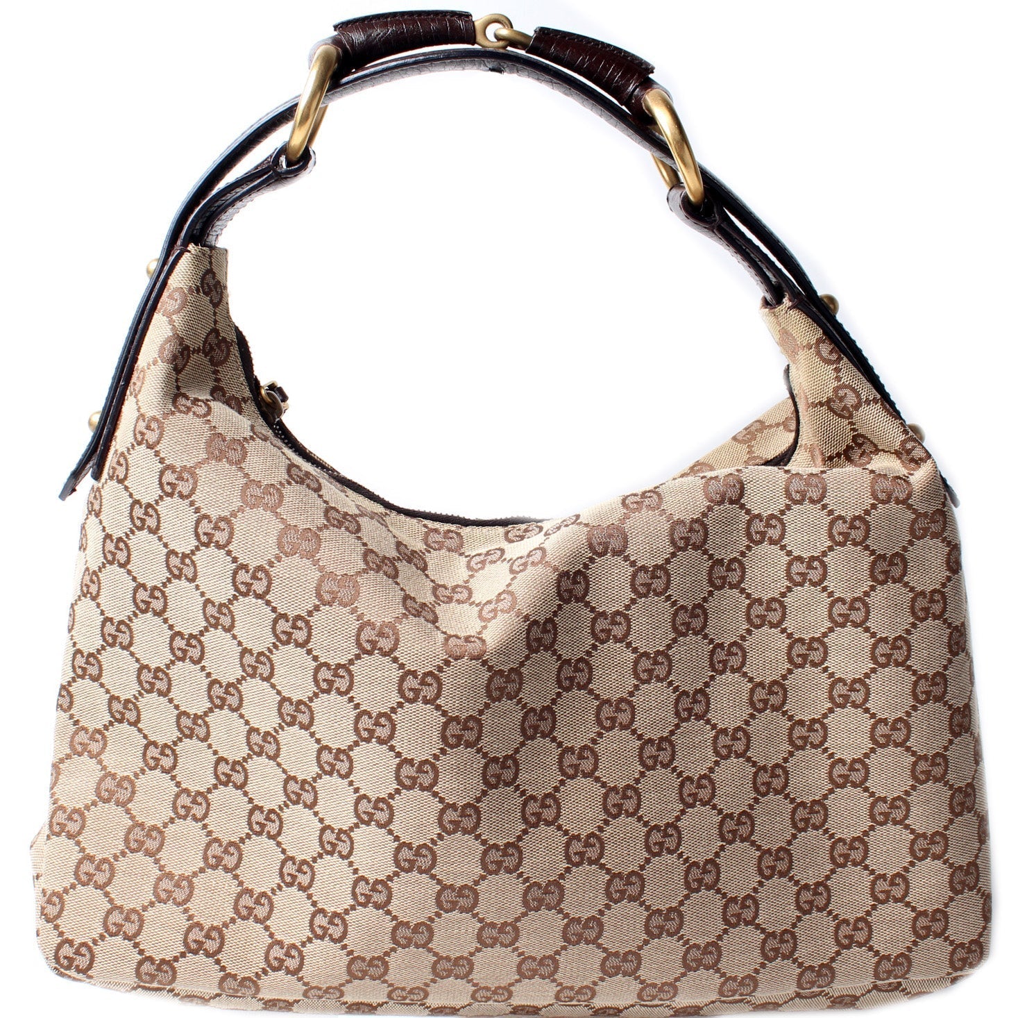 Gucci Horsebit GG Shoulder Bag