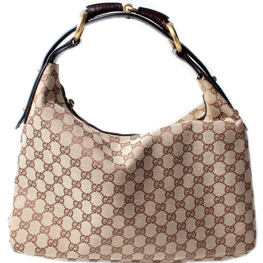 Gucci Horsebit GG Shoulder Bag
