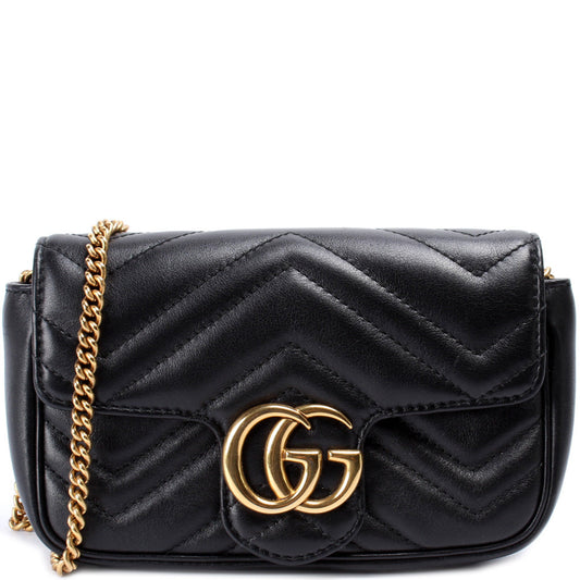 Gucci Marmont Super Mini Flap Travel Bag